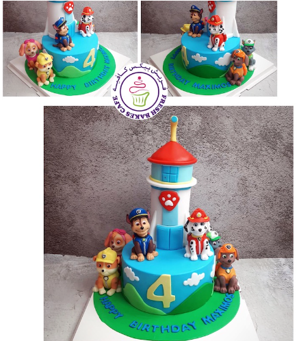 Cake - 3D Cake Toppers - 1 Tier - Tower