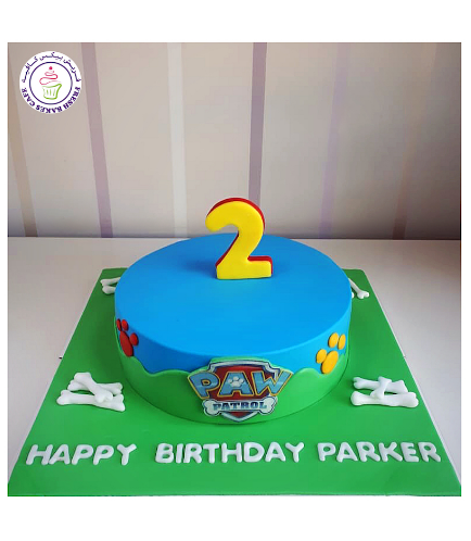 Cake - Logo - Printed Picture - 1 Tier 02