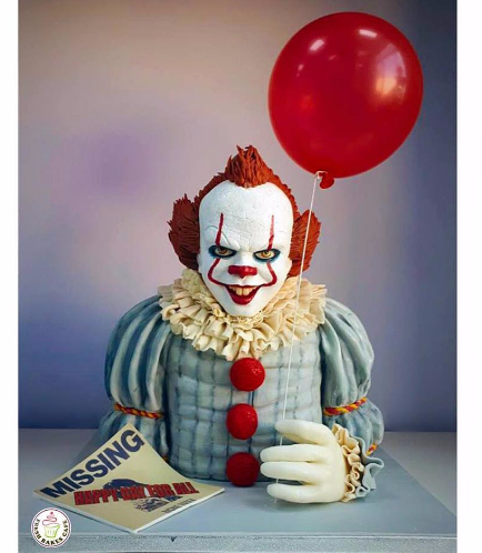 IT Movie Themed Cake - Pennywise - 3D Cake