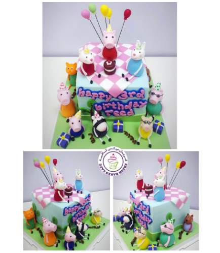 Cake - 3D Cake Toppers - 1 Tier 06b