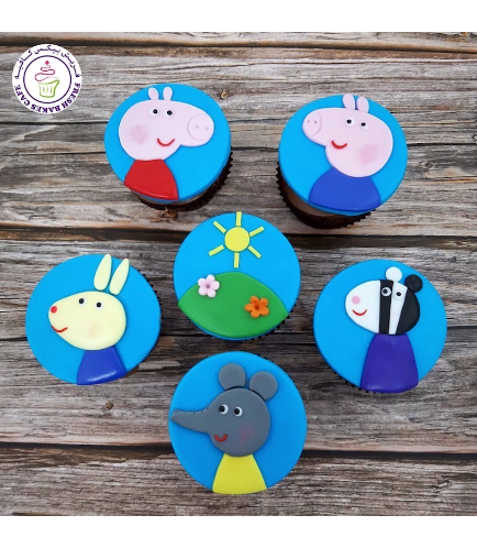 Cupcakes - 2D Fondant Toppers 04