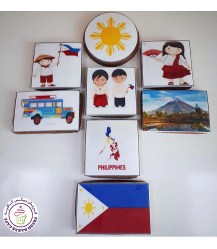 Philippines Themed Cookies