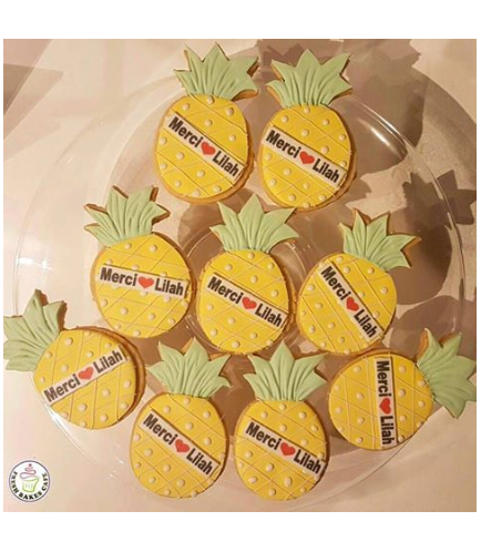 Pineapple Themed Cookies 01