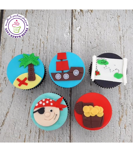 Pirates Themed Cupcakes 02