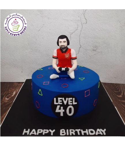 Man Themed Cake - 3D Character - PlayStation