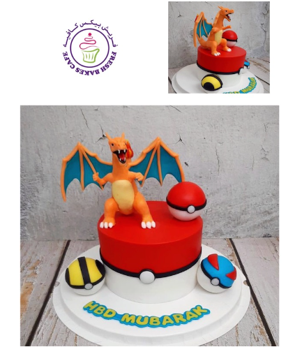 Cake - 3D Cake Toppers - Charizard