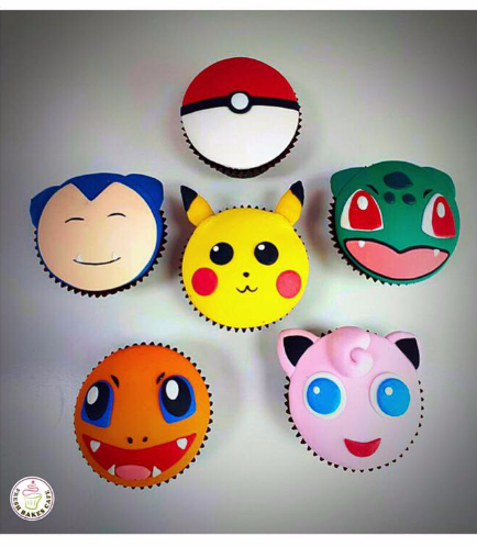 Cupcakes - 2D Fondant Toppers 02