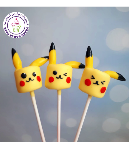 Marshmallow Pops - Pikachu 02