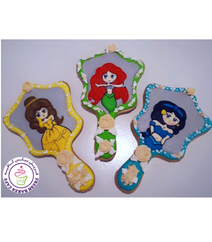 Princesses Themed Cookies - Mirrors