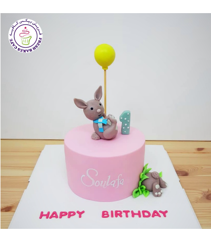 Cake - Rabbit - 3D Cake Toppers 02