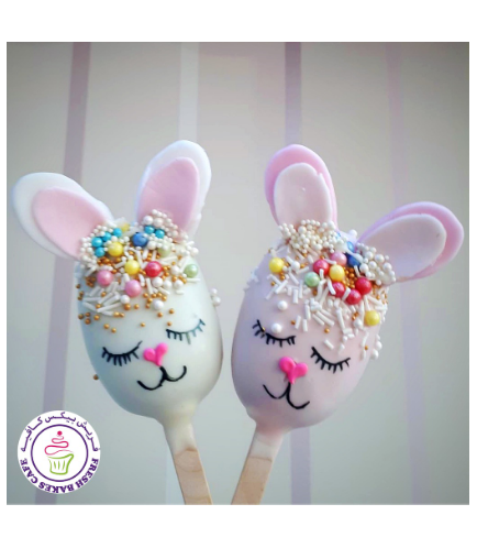 Rabbit Themed Popsicakes - Girls 01