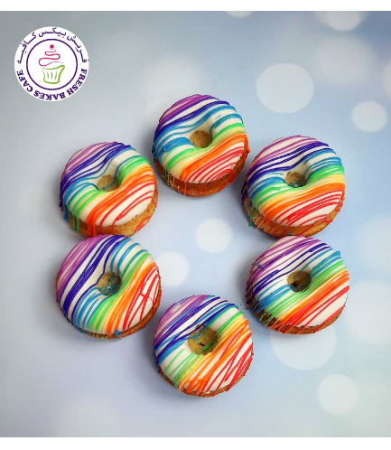 Donuts - Rainbow - Drizzle 02