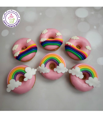 Donuts - Fondant Rainbow 03