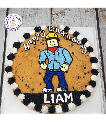 Roblox Themed Cookie Cake