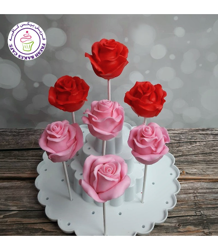 Cake Pops - Roses 04