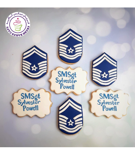 SMSGT Themed Cookies