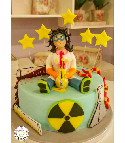 Cake - Scientist - 3D Character 02a