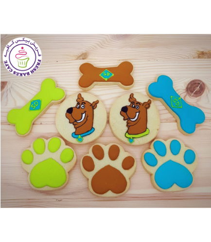 Scooby Doo Themed Cookies