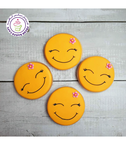 Smiley Themed Cookies - Girls 03