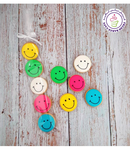 Smiley Themed Cookies - Minis 01