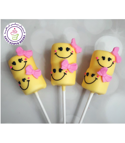 Smiley Themed Marshmallow Pops 03