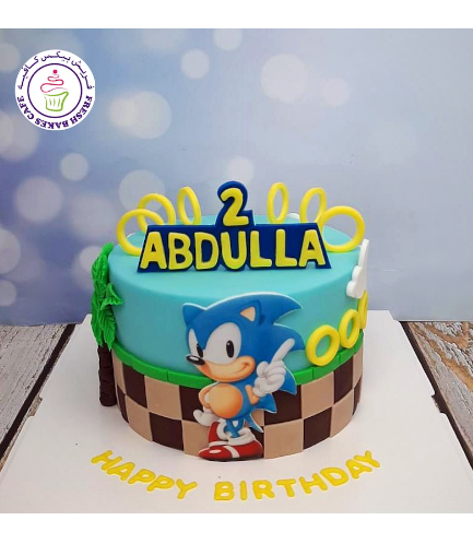 Cake - Sonic the Hedgehog - Printed Picture & Cake Toppers