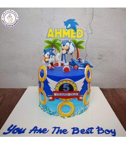 Cake - Sonic the Hedgehog - Printed Pictures 01