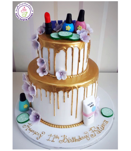Spa Themed Cake - 3D Cake Toppers 02