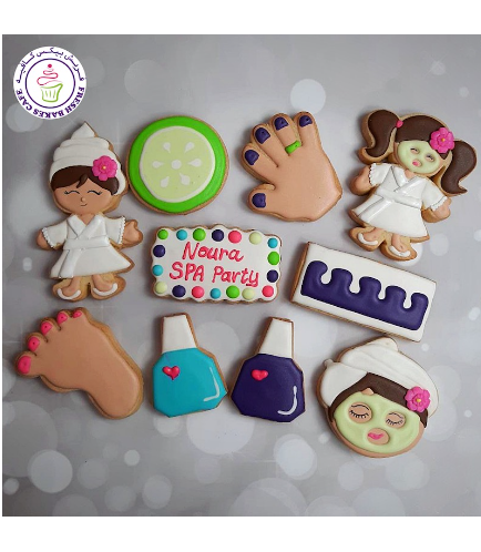 Spa Themed Cookies 02