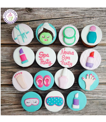 Spa Themed Cupcakes 02