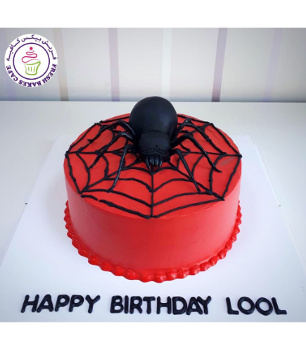 Spider-Man Themed Cake - 3D Spider