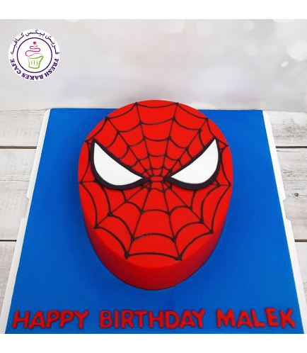 Spider-Man Themed Cake - 2D Cake 01