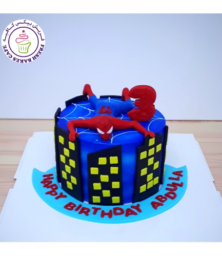 Spider-Man Themed Cake - 3D Character - 1 Tier 01
