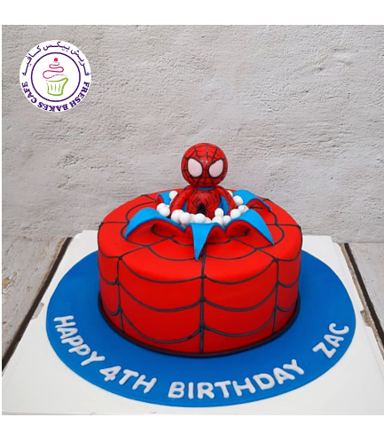 Spider-Man Themed Cake - 3D Character - Cute