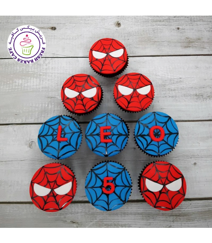 Spider-Man Themed Cupcakes 01