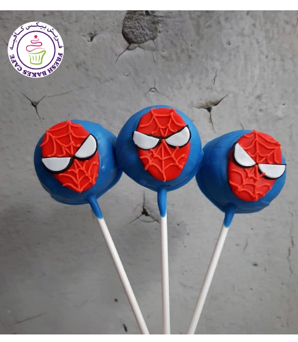 Spider-Man Themed Donut Pops 01
