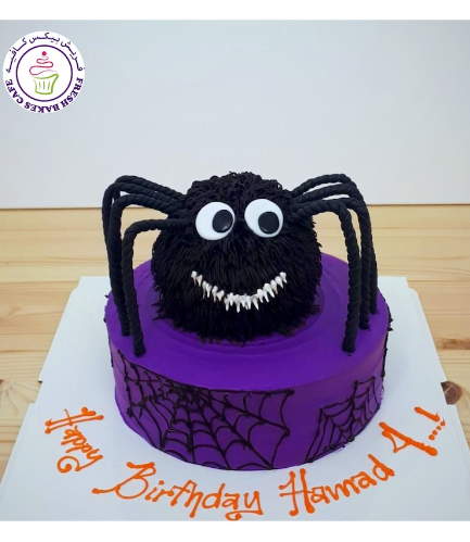 Spider Themed Cake
