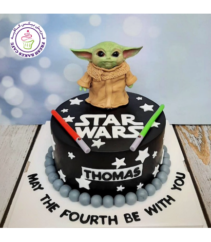 Cake - Yoda - 3D Cake Topper 02