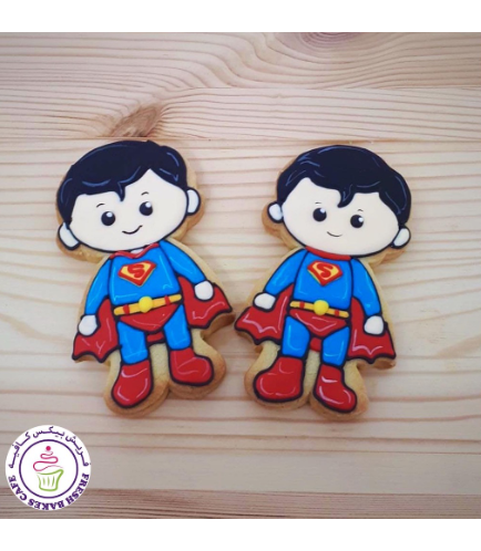 Superboy Themed Cookies 03