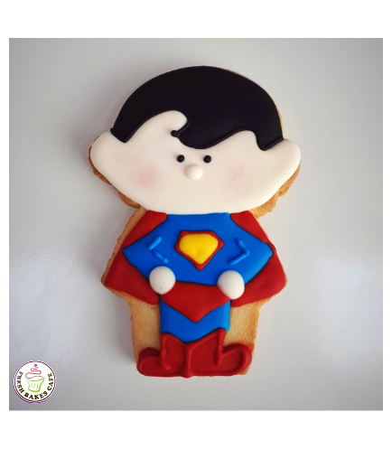 Superboy Themed Cookie 01