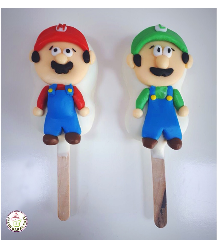 Super Mario Themed Popsicakes 02