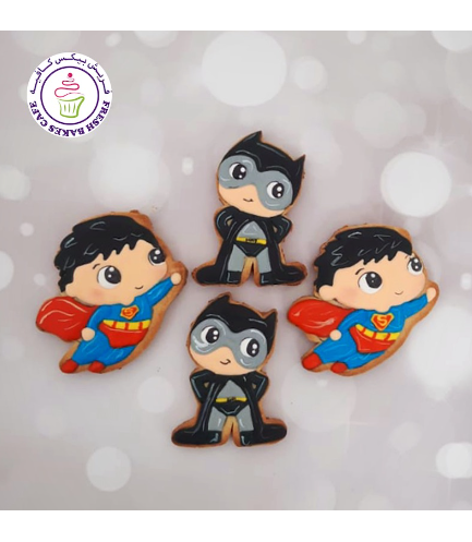 Superheroes Themed Cookies - Characters 04