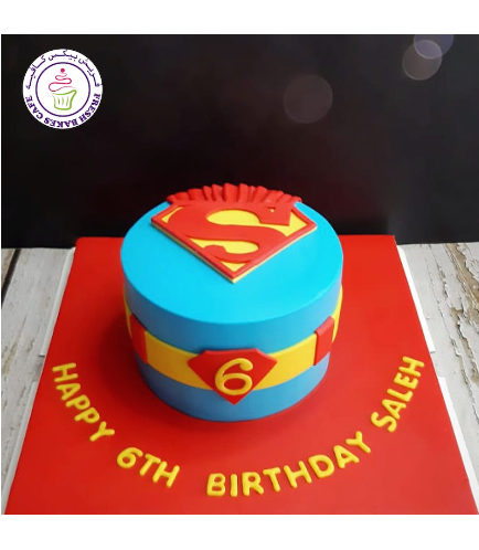 Superman Themed Cake - Logo 05