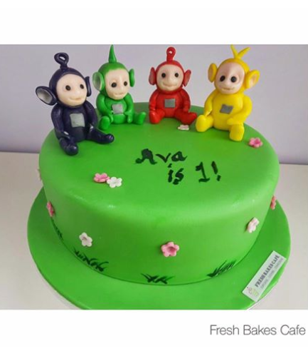 Teletubbies Themed Cake - 3D Cake Toppers 01