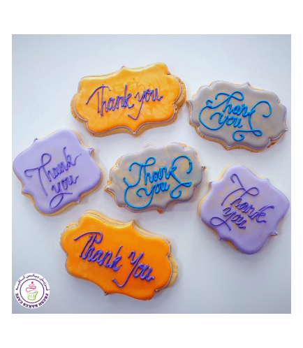 Thank You Themed Cookies 02