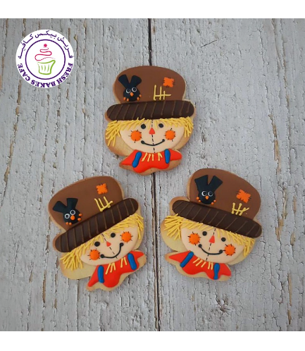 Cookies - Scarecrows - Faces 02