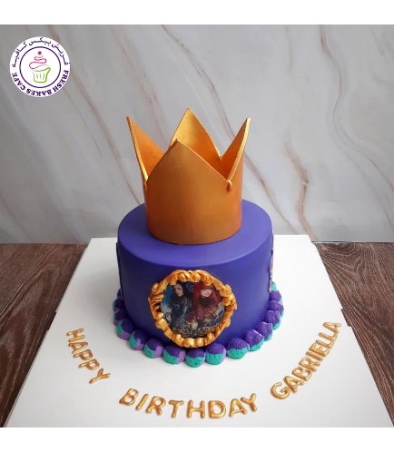 The Descendants Themed Cake - Crown
