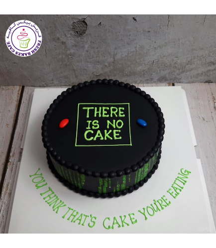 The Matrix Themed Cake