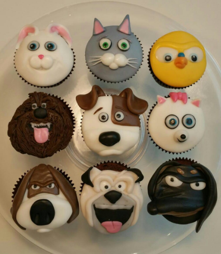 The Secret Life of Pets Themed Cupcakes 01