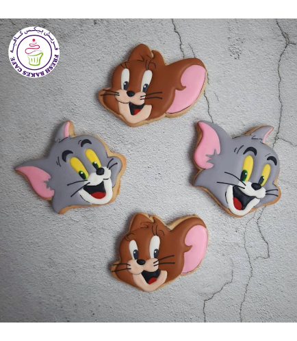Tom & Jerry Themed Cookies